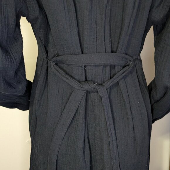 Universal Thread Black Cotton Dress XS EUC - Picture 5 of 5